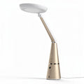 Moderne bureaulamp met verstelbare arm en energiebesparende led verlichting goudkleurig 50 x 25 x 15cm
